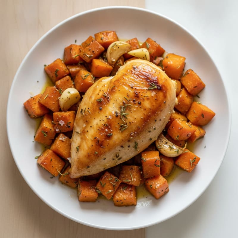 Herb-Roasted Chicken with Root Vegetables