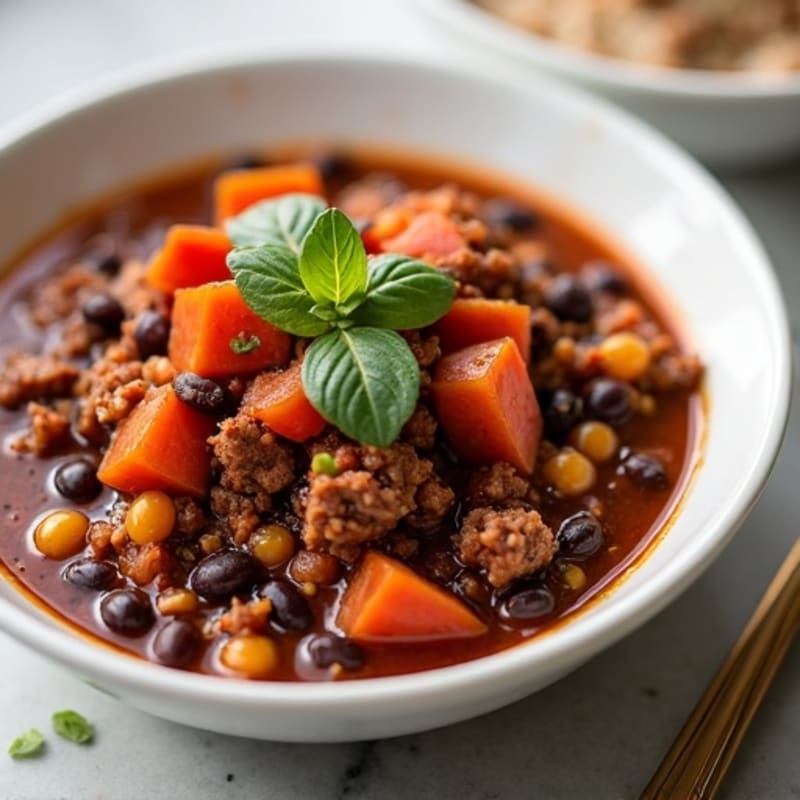 Hearty Lean Beef and Bean Chili