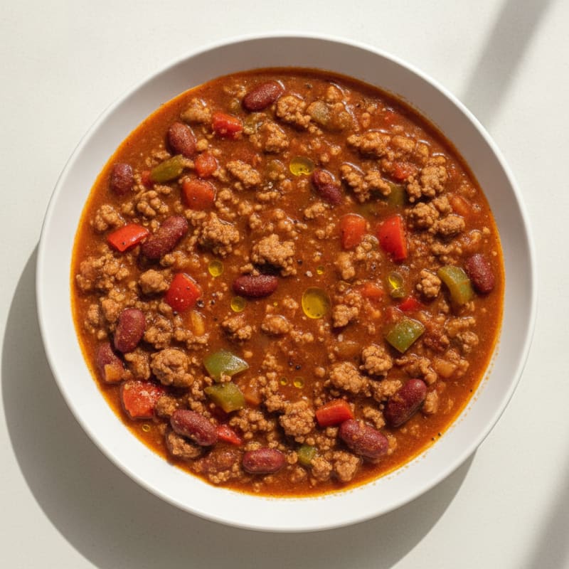 Hearty Beef and Bean Chili