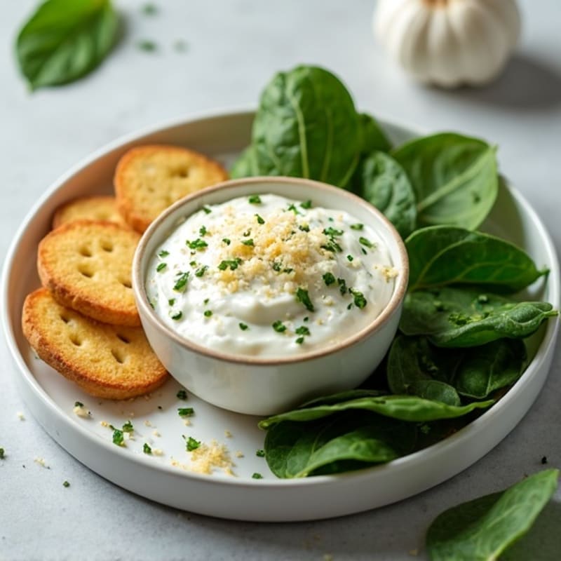 Creamy Greek Yogurt Spinach Artichoke Dip