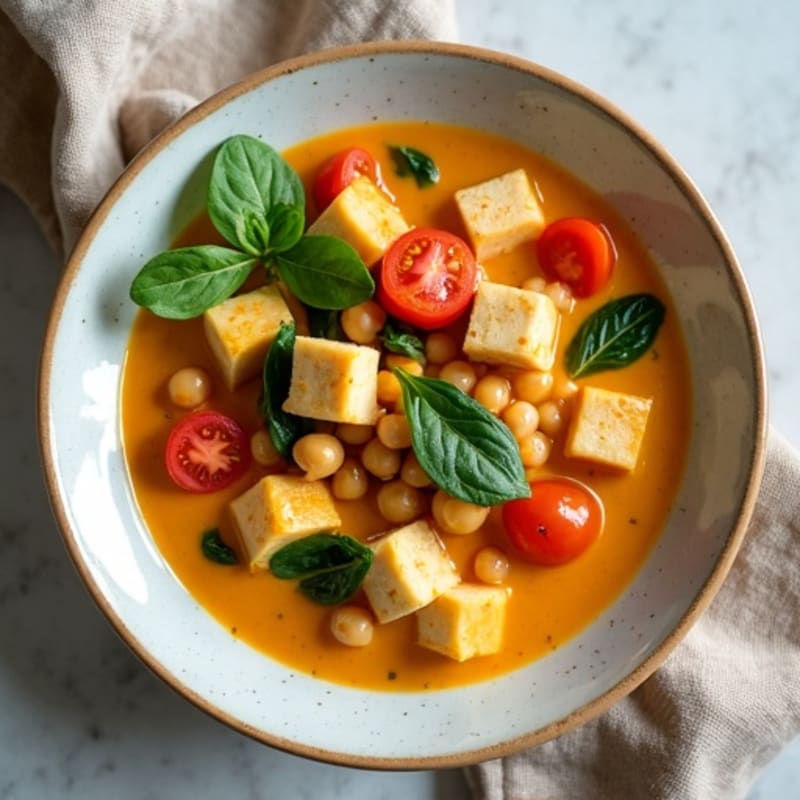Creamy Chickpea Coconut Curry Stew