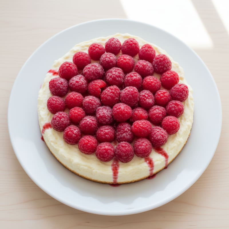 Silky Greek Yogurt Protein Cheesecake