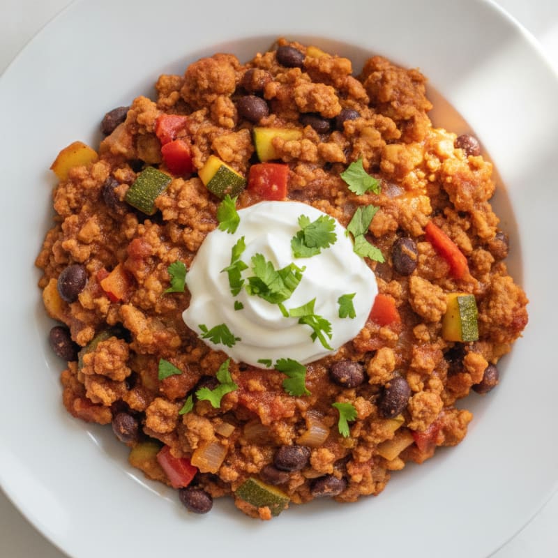 Turkey Taco Bake Casserole