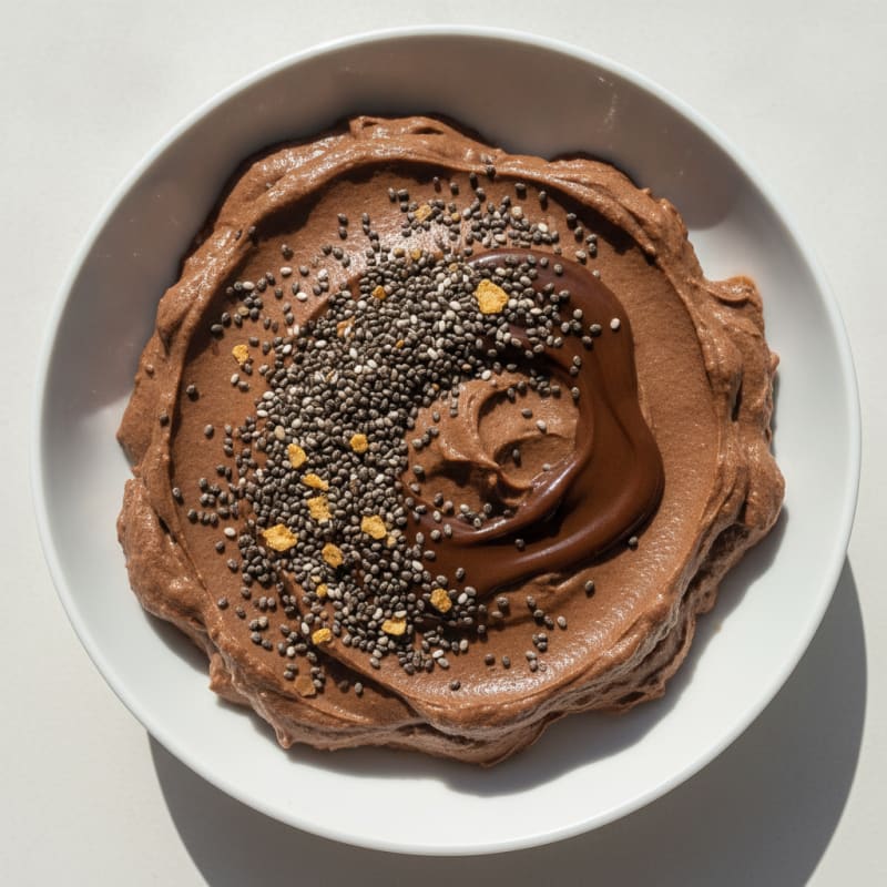 Silky Chocolate Protein Pudding