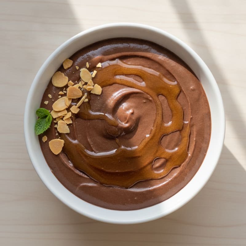 Silky Chocolate Protein Pudding