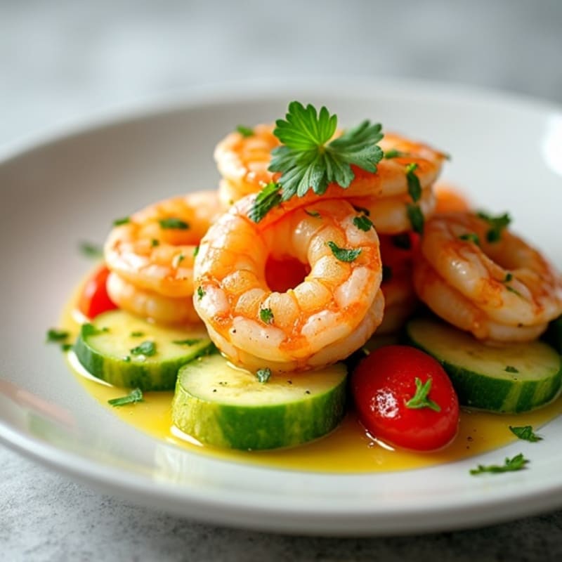Citrus-Marinated Shrimp and Fresh Avocado Ceviche