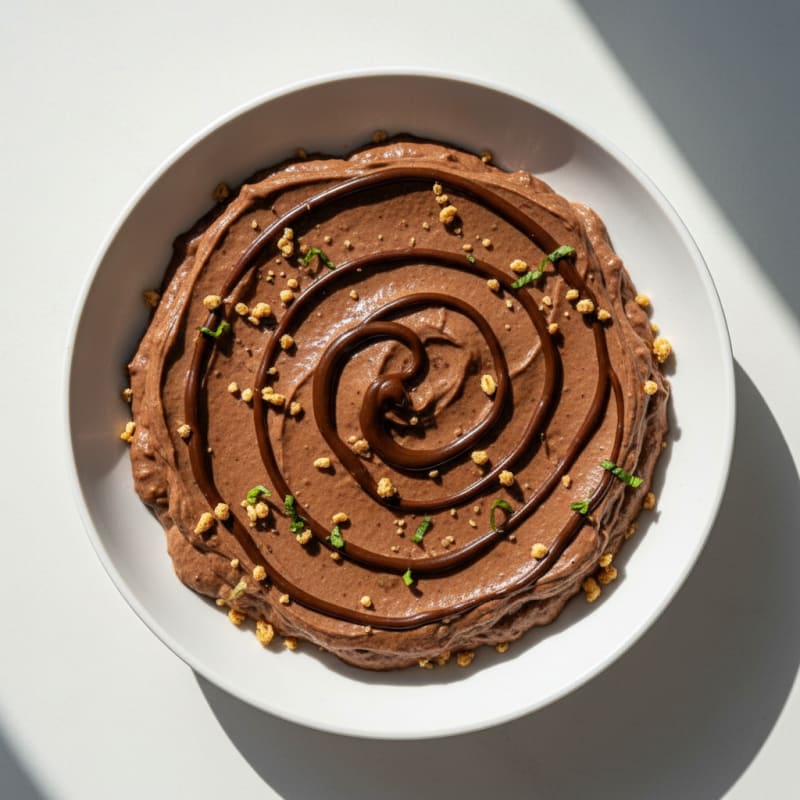 Silky Cottage Cheese Chocolate Protein Pudding