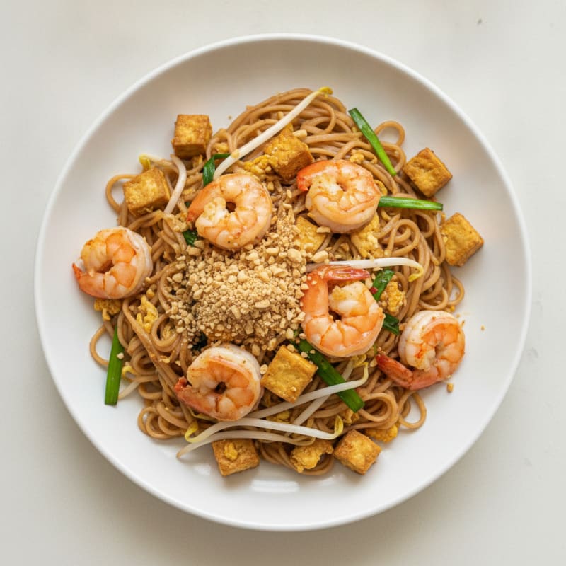 Shrimp Pad Thai Noodles
