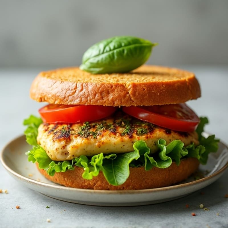 Grilled Pesto Chicken Sandwich