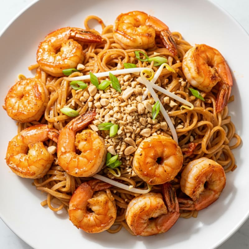 Zesty Chili-Lime Shrimp Pad Thai