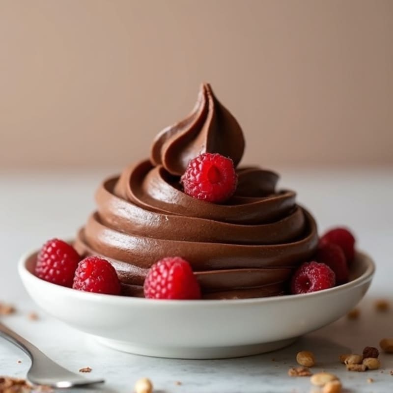 Silky Dark Chocolate Protein Mousse