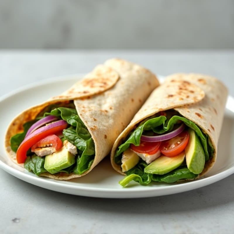 Fresh Turkey Avocado Wrap