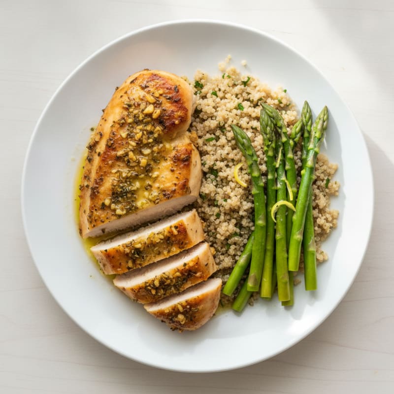 Garlic Herb Roasted Chicken Breast