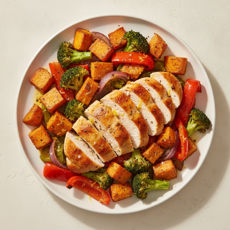 Sheet Pan Lemon Herb Chicken