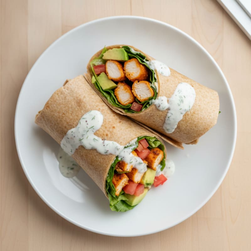 Buffalo Ranch Chicken Wrap