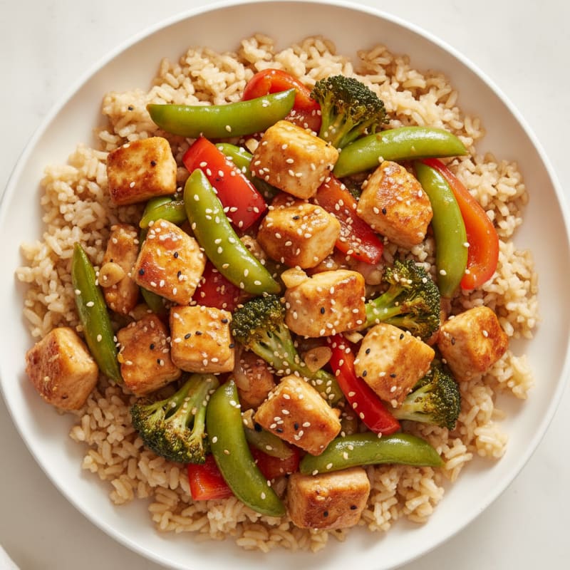 Teriyaki Chicken Stir-Fry with Vegetables