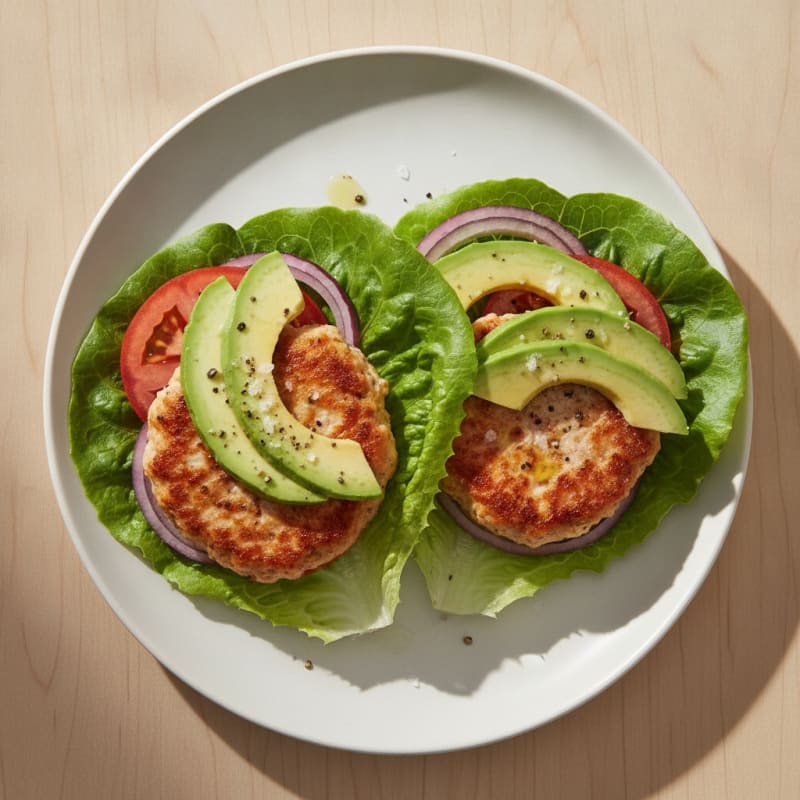 Chicken Burger with Avocado