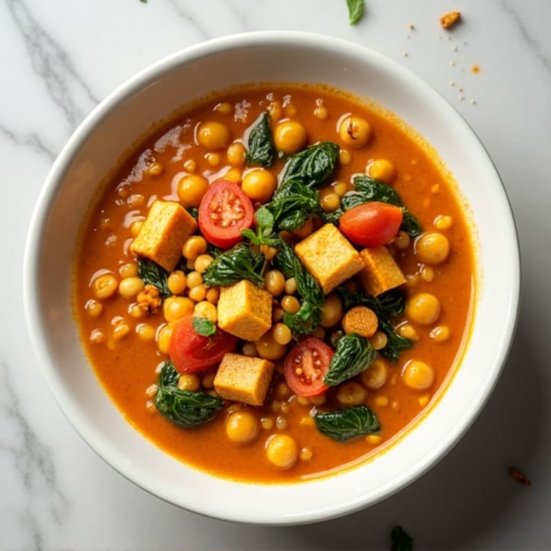 Creamy Spiced Red Lentil Stew