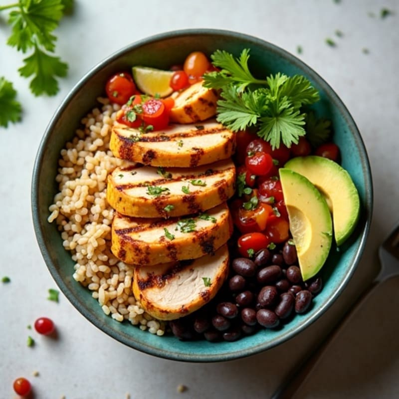 Hearty Black Bean Burrito Bowl