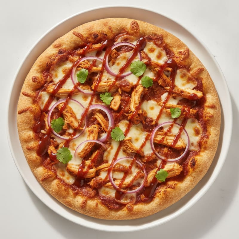 BBQ Chicken & Red Onion Pizza