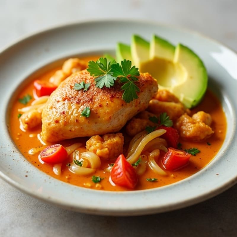 Creamy Coconut-Spiced Butter Chicken