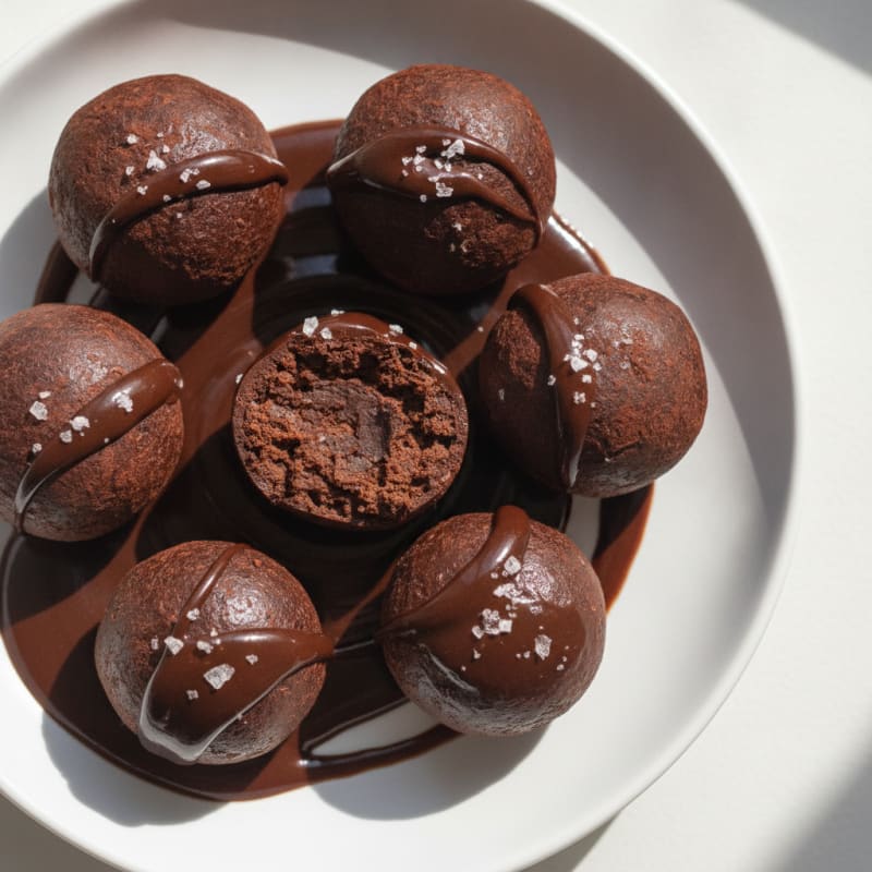 Decadent Dark Chocolate Truffles