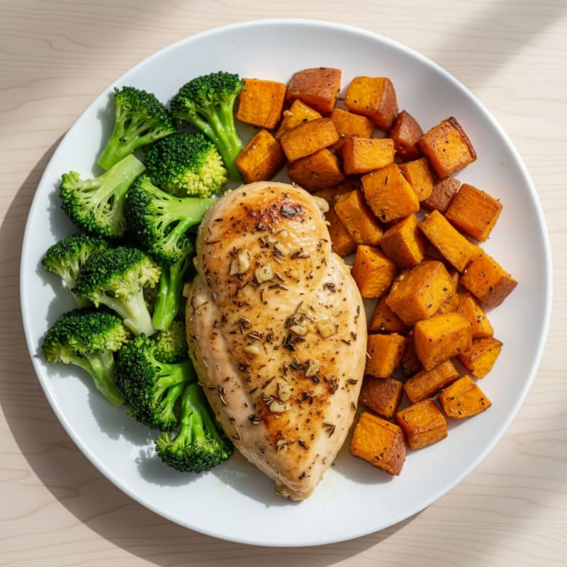 Garlic Herb Roasted Chicken
