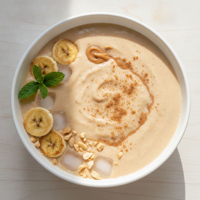 Peanut Butter Banana Protein Power Shake