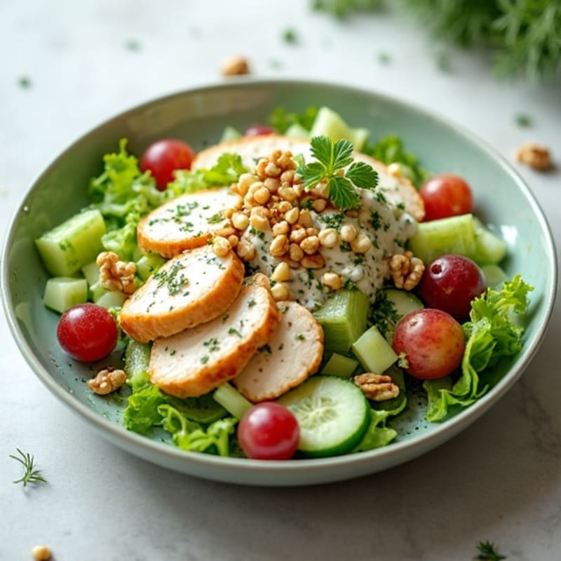 Creamy Herb Chicken Salad