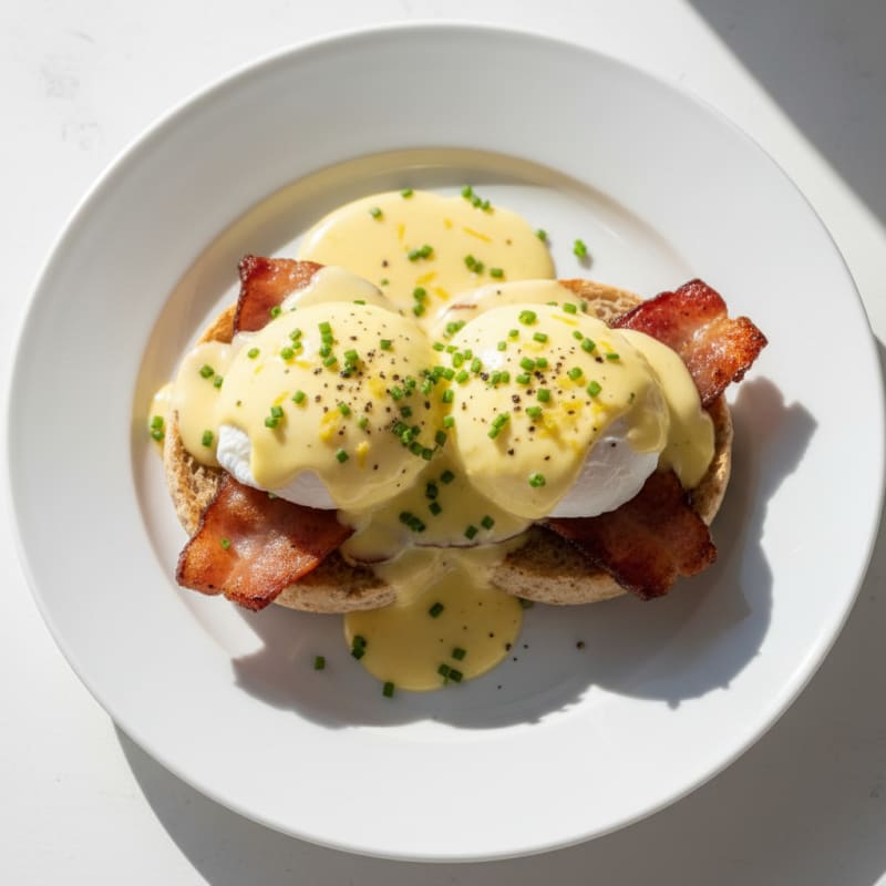 Classic Eggs Benedict with Hollandaise