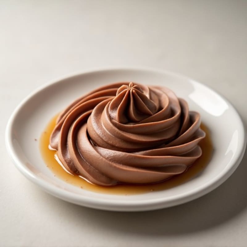 Silky Chocolate Protein Pudding with Almond Butter Swirl