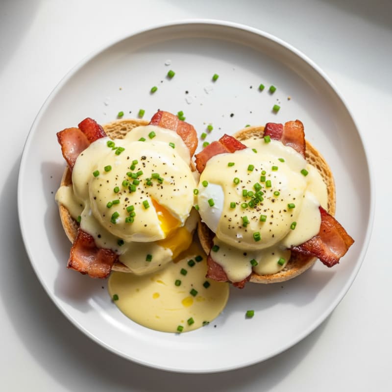 Classic Eggs Benedict with Hollandaise