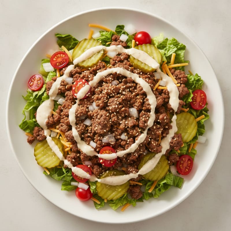 Big Mac Protein Bowl