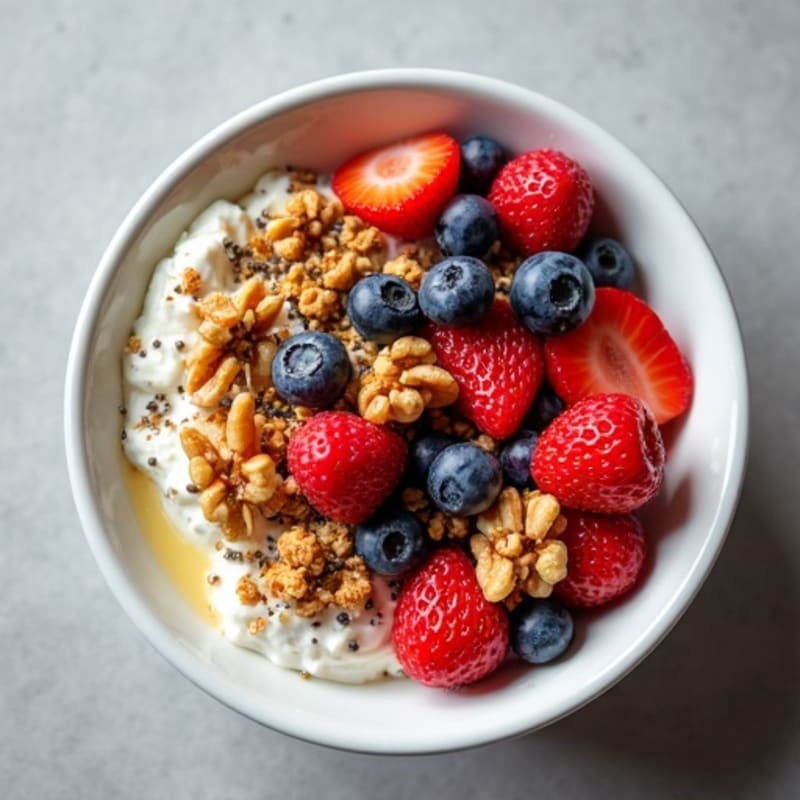 Cottage Cheese Berry Protein Bowl