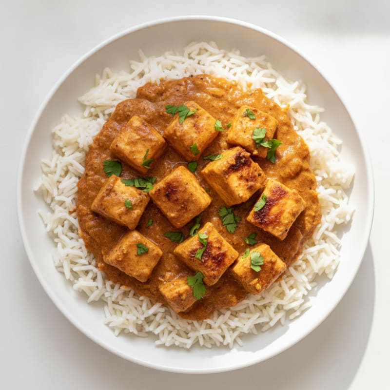 Spiced Butter Chicken with Basmati Rice