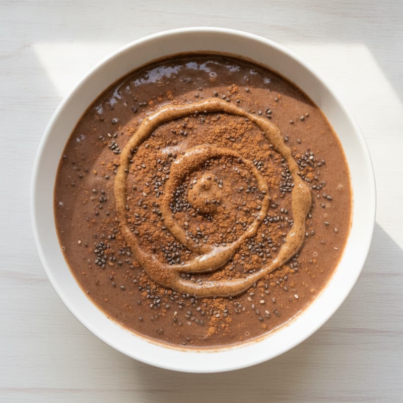 Chocolate Almond Breakfast Smoothie