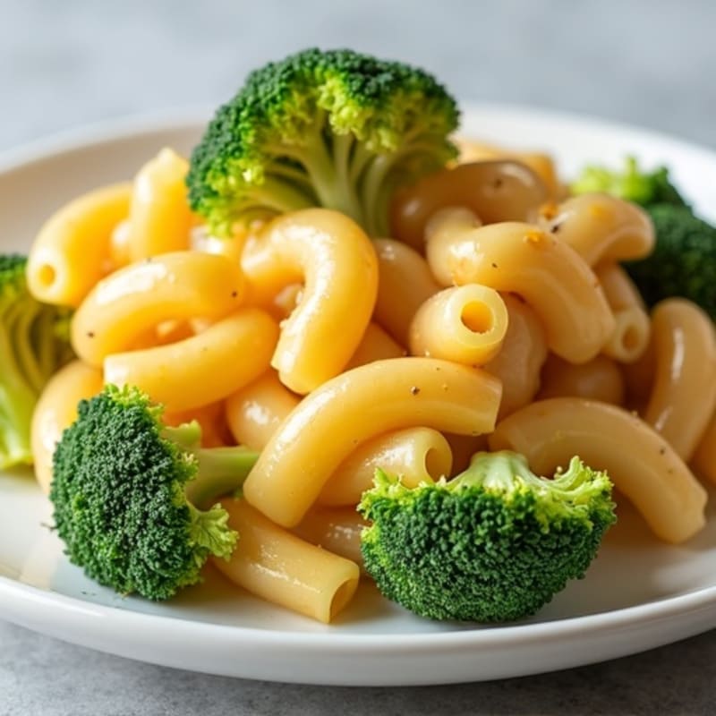 Creamy Chicken and Broccoli Mac and Cheese Bake