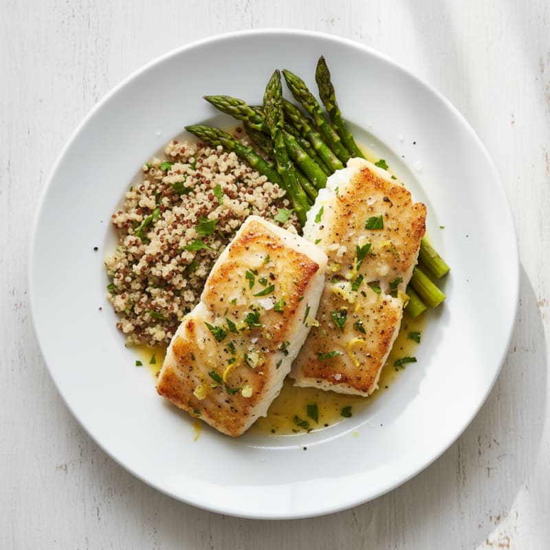 Zesty Lemon-Herb Baked Cod