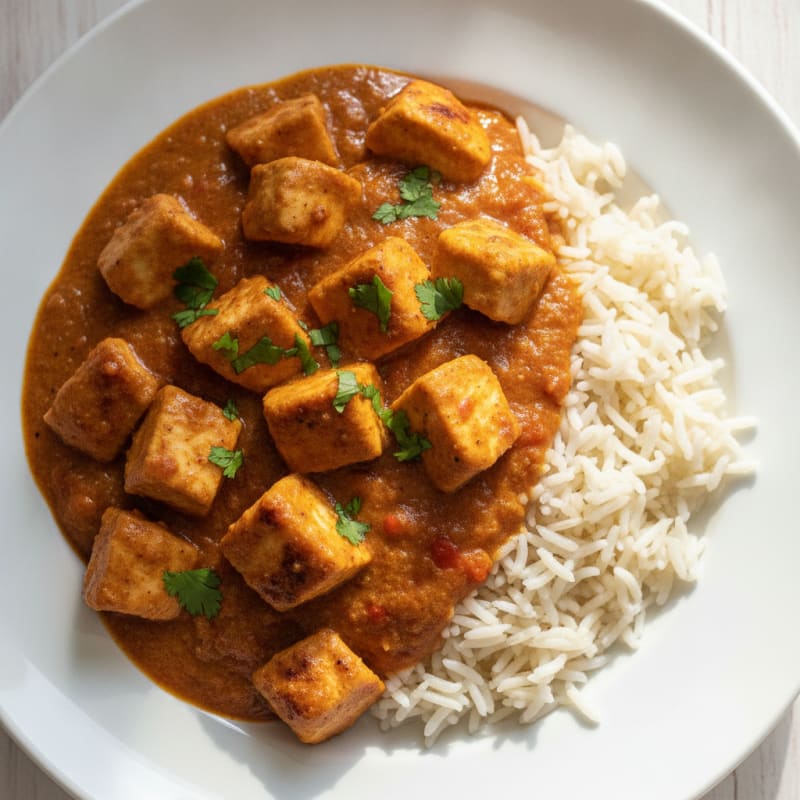 Spiced Butter Chicken with Basmati Rice