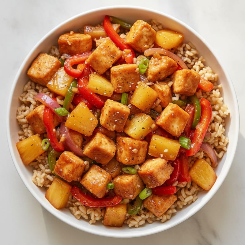 Sweet and Sour Chicken Stir-Fry