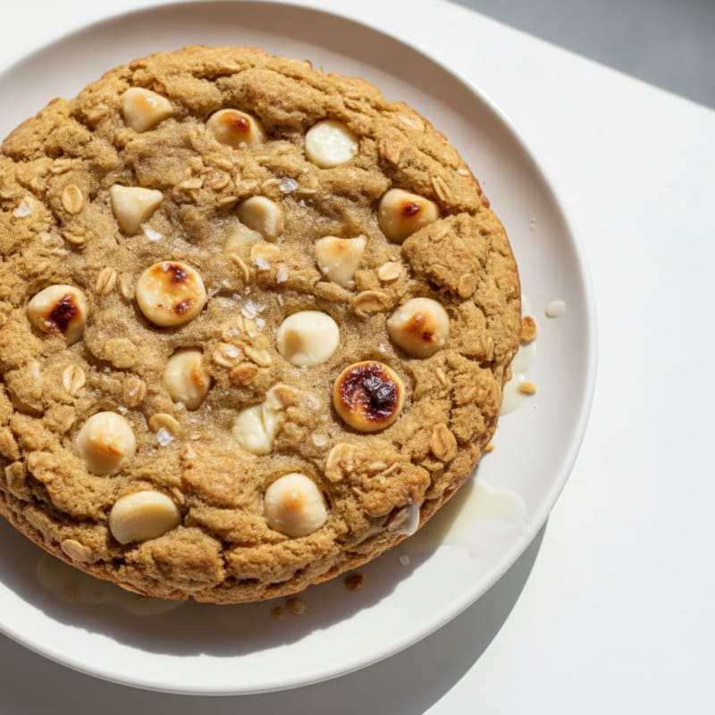 White Chocolate Macadamia Nut Cookie Bake