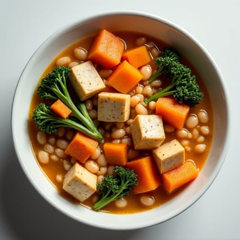 Hearty Root Vegetable and Bean Stew