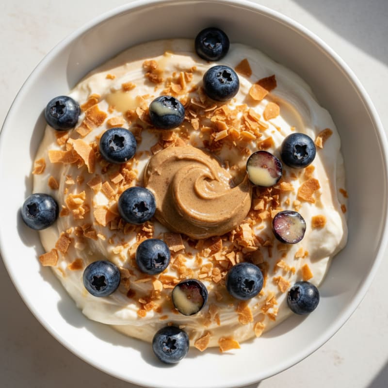 Creamy Coconut Protein Yogurt Bowl