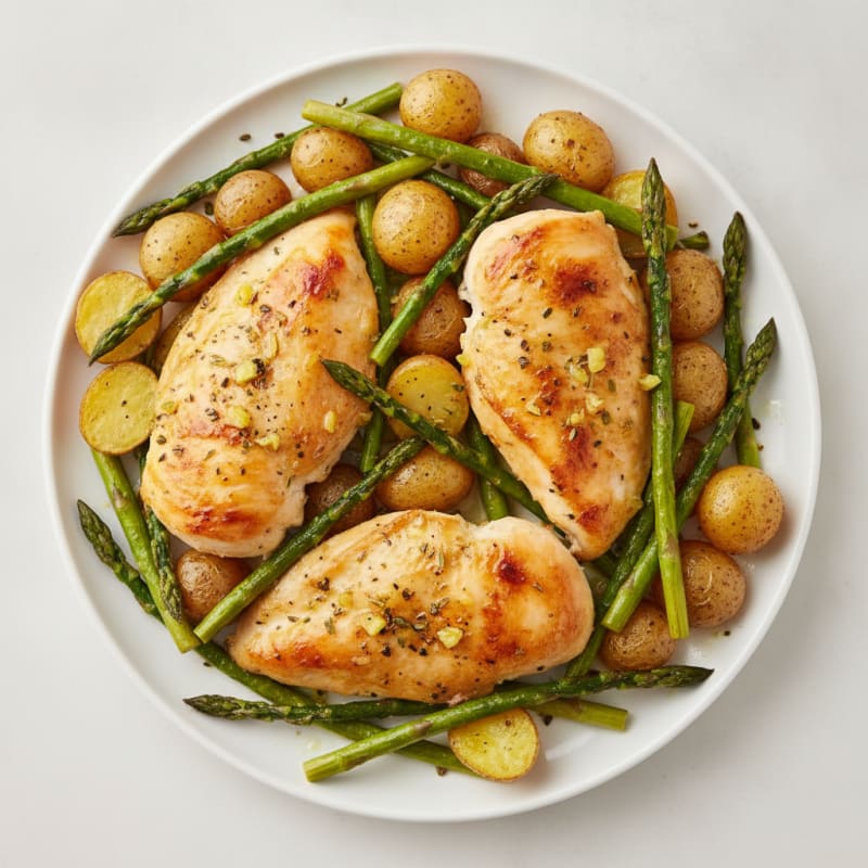 Sheet Pan Lemon Herb Chicken
