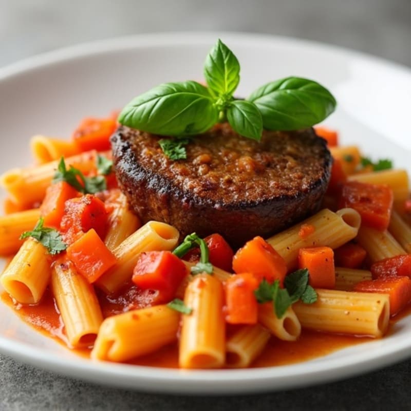 Healthy Slow-Cooked Short Rib Rigatoni