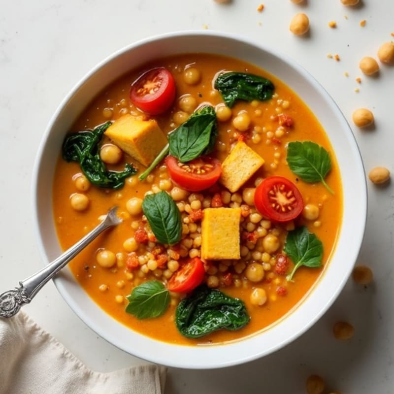 Creamy Coconut Red Lentil Curry