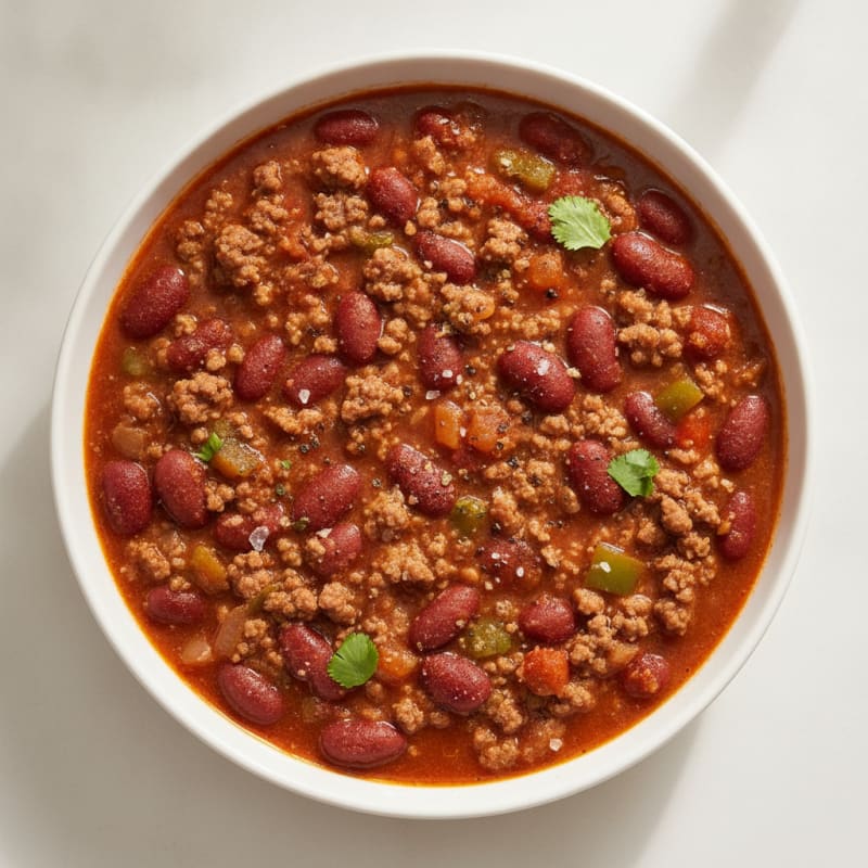 Hearty Beef and Bean Chili