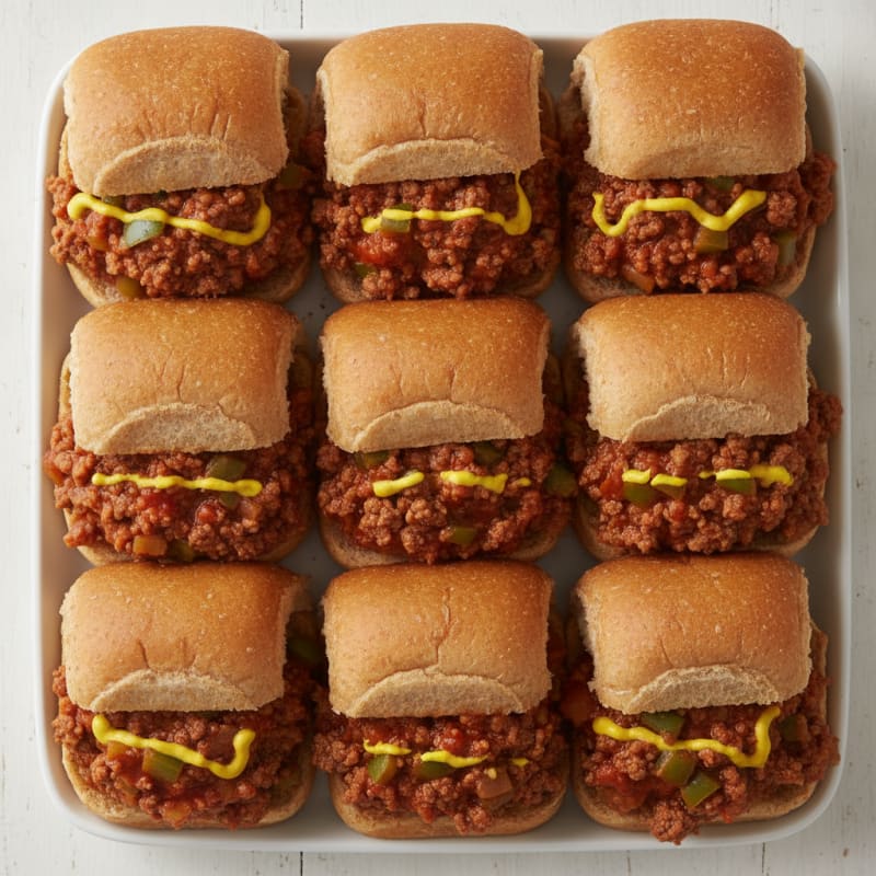 Classic Sloppy Joe Beef Sliders
