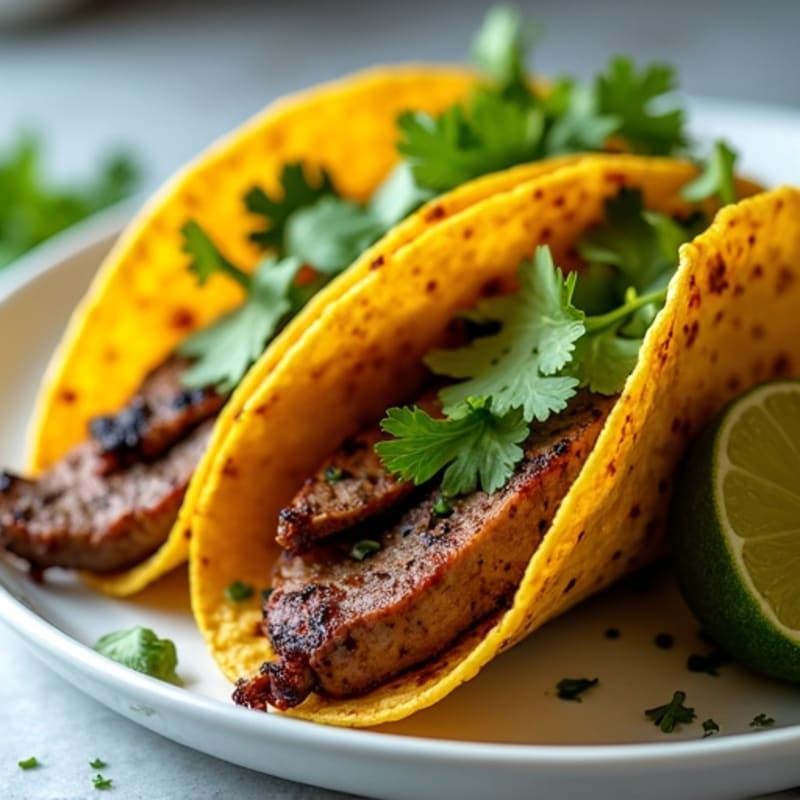 Lime-Marinated Grilled Steak Street Tacos