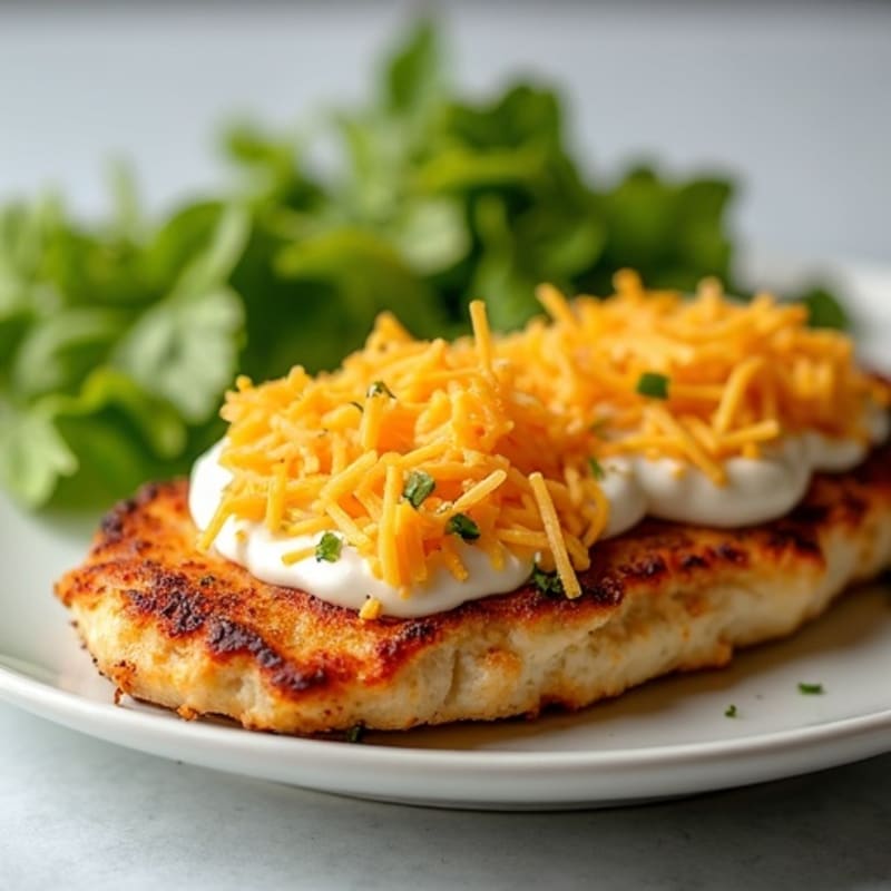 Baked Jalapeño Popper Chicken with Crispy Topping
